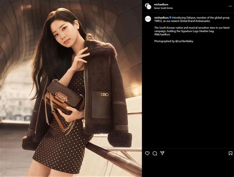 global ambassador of michael kors|Dahyun, JC.